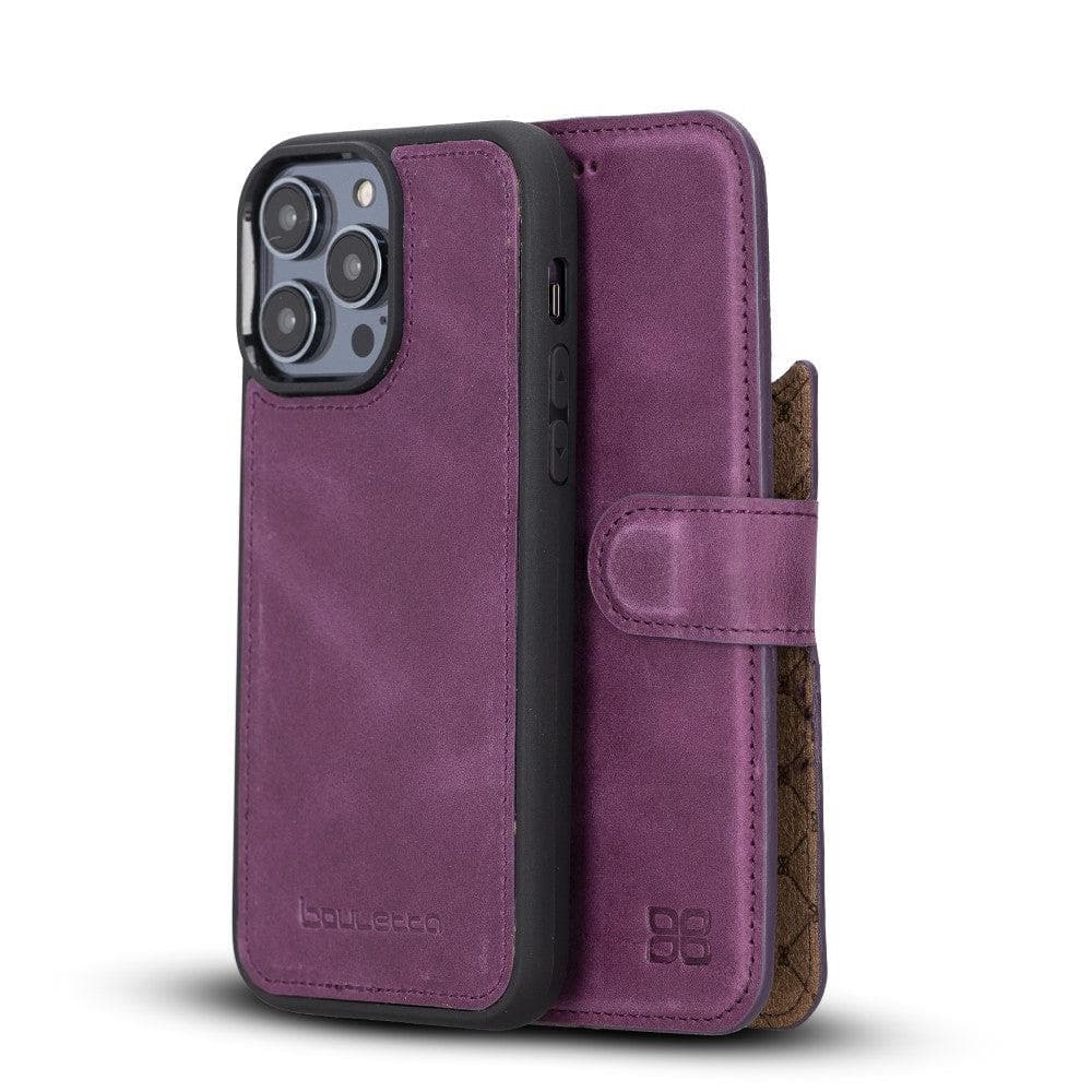 Cannes iPhone 14 Pro (6.1") Leather Wallet Case
