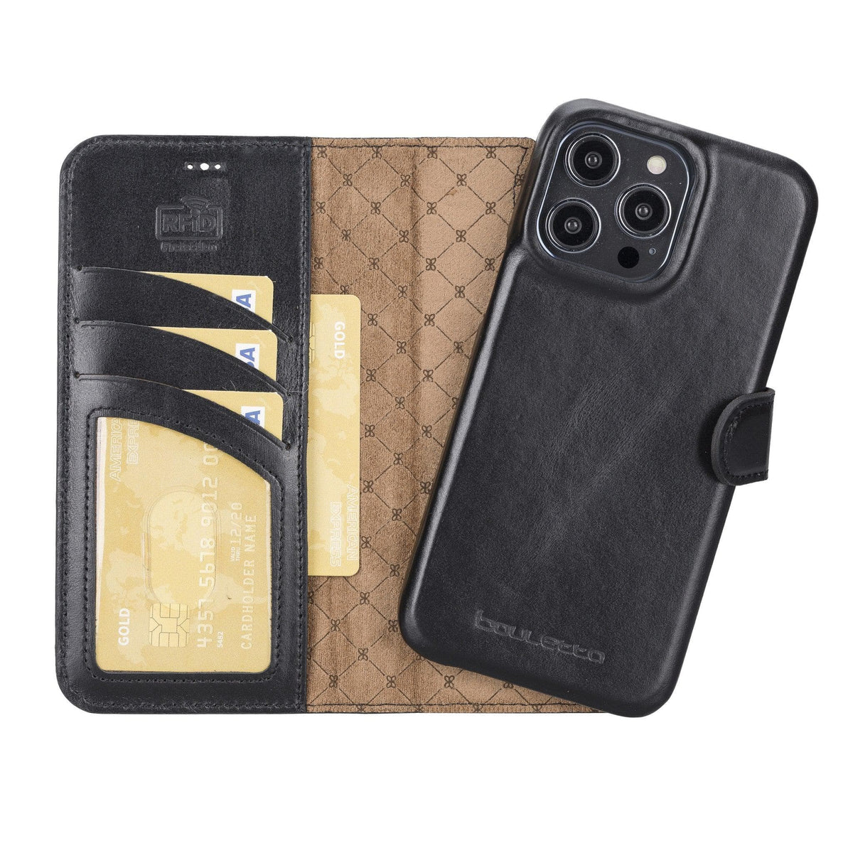 Tours iPhone 14 Pro (6.1") F360 Leather Wallet Case