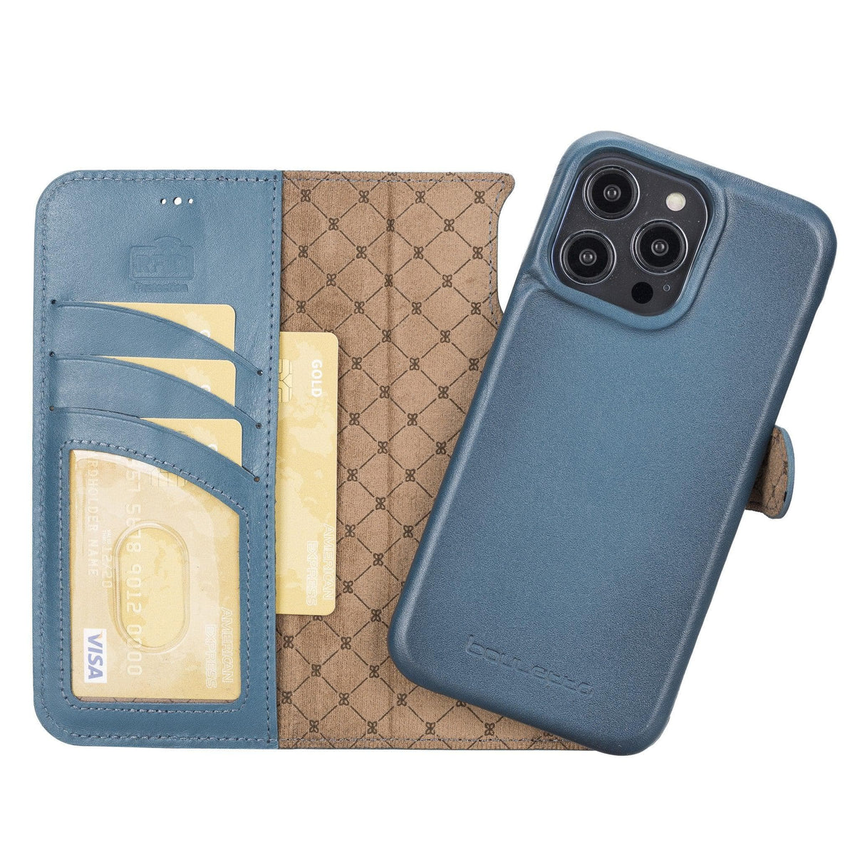 Tours iPhone 14 Pro (6.1") F360 Leather Wallet Case
