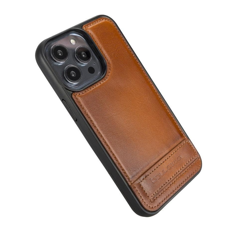Antibes iPhone 14 (6.1") Leather Back Cover with Stand