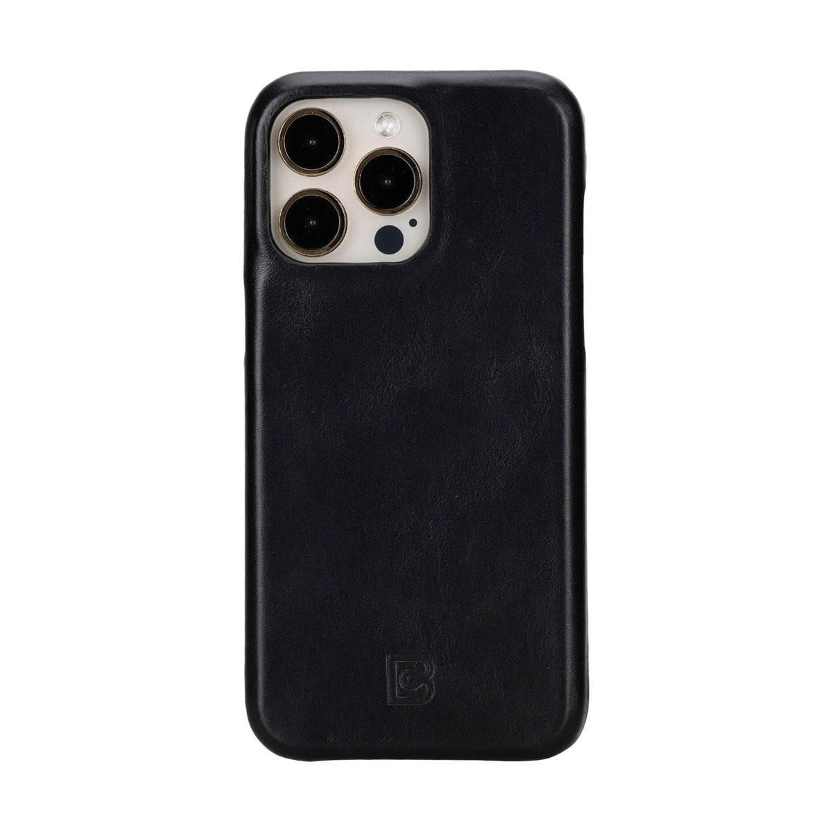 Tours Coque arrière entièrement en cuir à clipser pour iPhone 15 Pro Max (6.7") F360