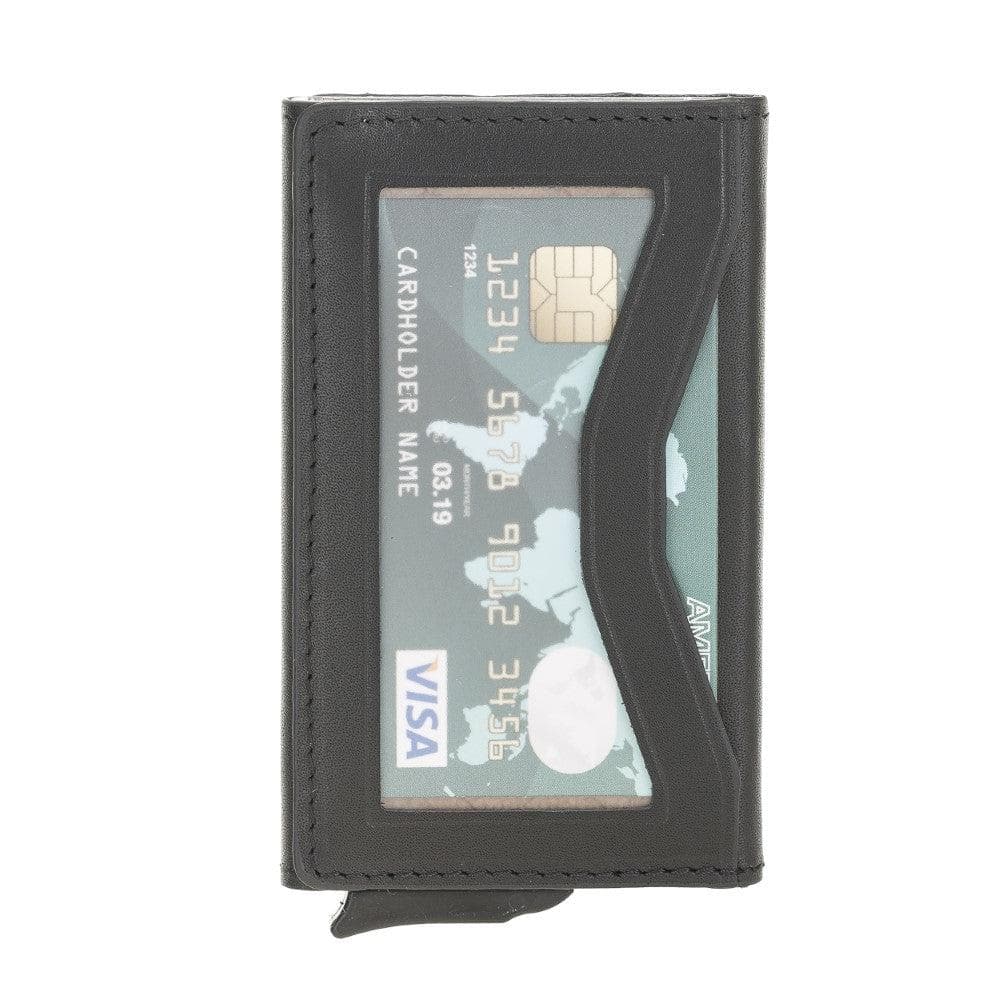 Austin Mechanical Leather Card Holder
