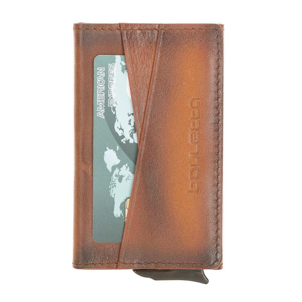 Austin Mechanical Leather Card Holder