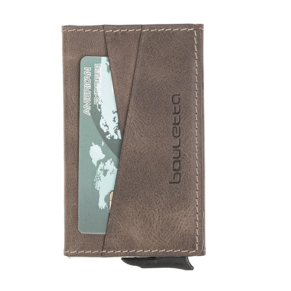 Austin Mechanical Leather Card Holder
