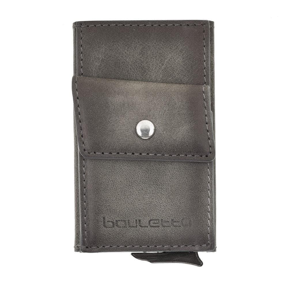 Austin Leather Mechanical Coin Card Holder