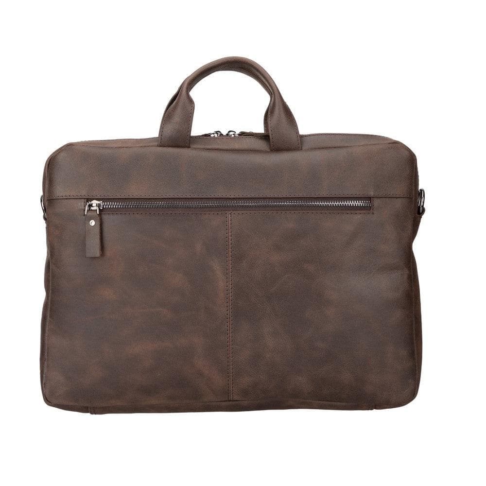 Apollo 16" Leather Business Briefcase / Laptop Case