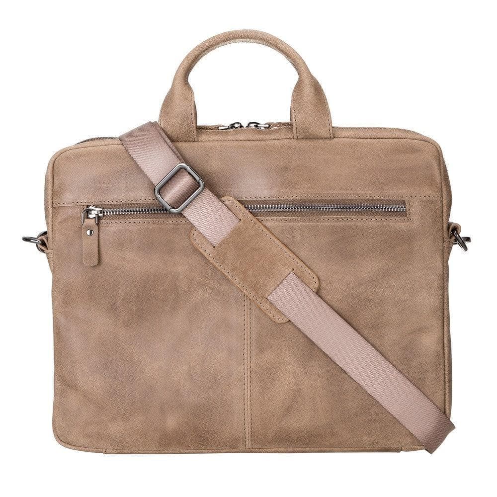 Apollo 14" Leather Business Briefcase