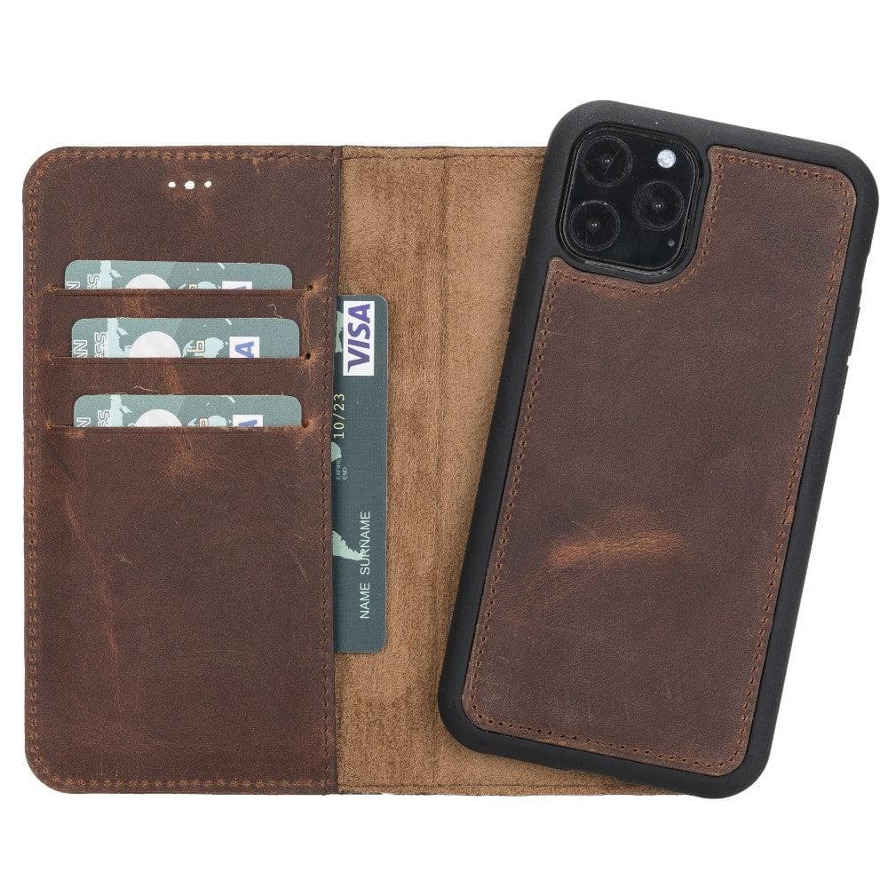 Cannes iPhone 11 (6.1") Leather Wallet Case