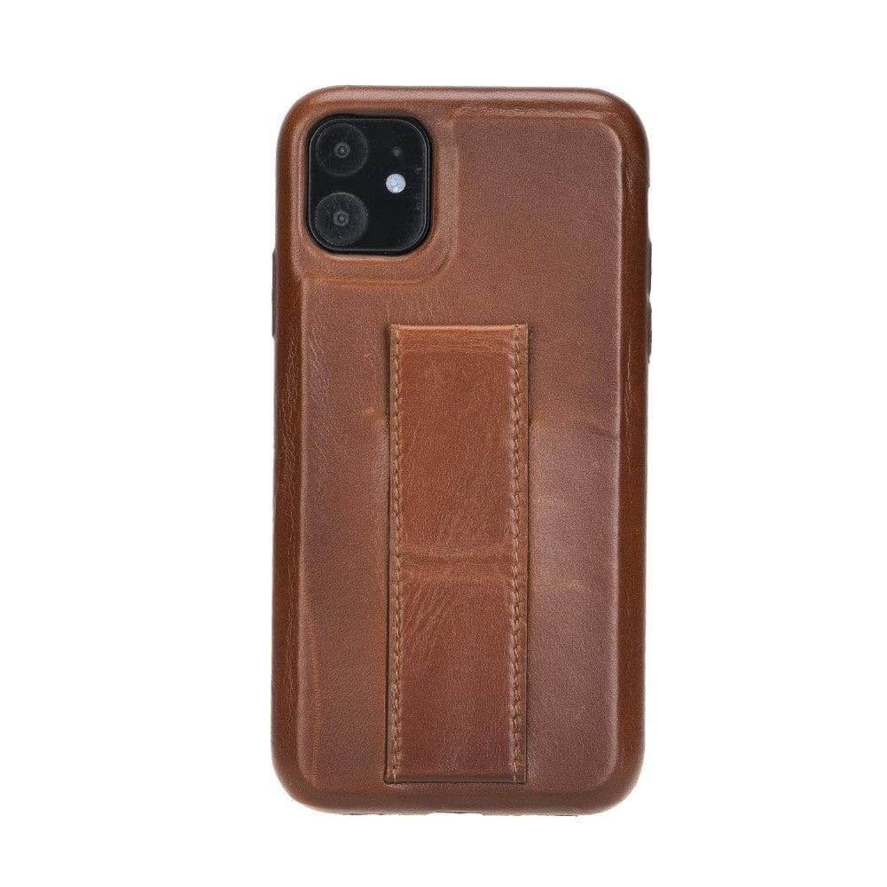 Rock Cover iPhone 11 (6.1") Leather Case with Stand