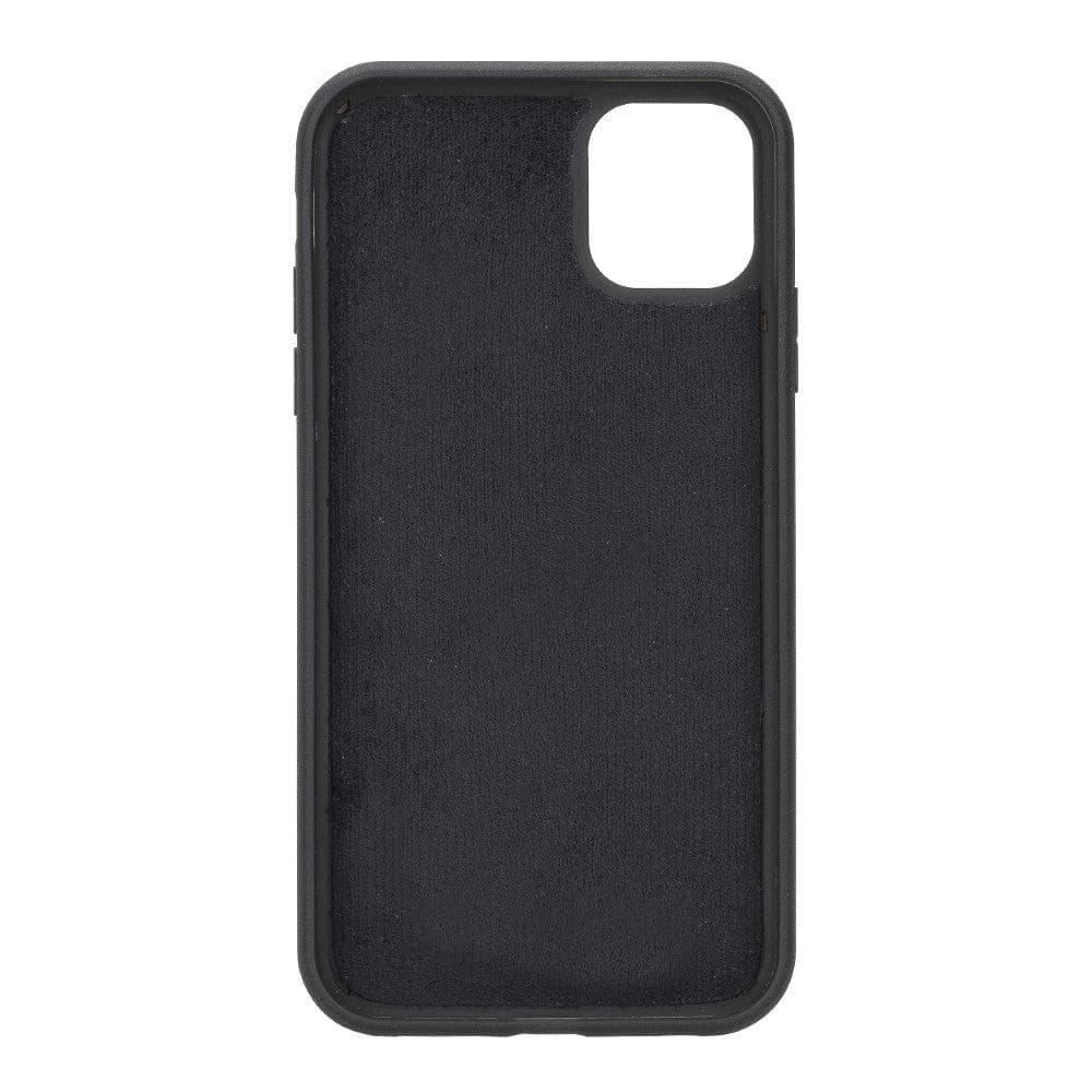 Black phone case on a white background