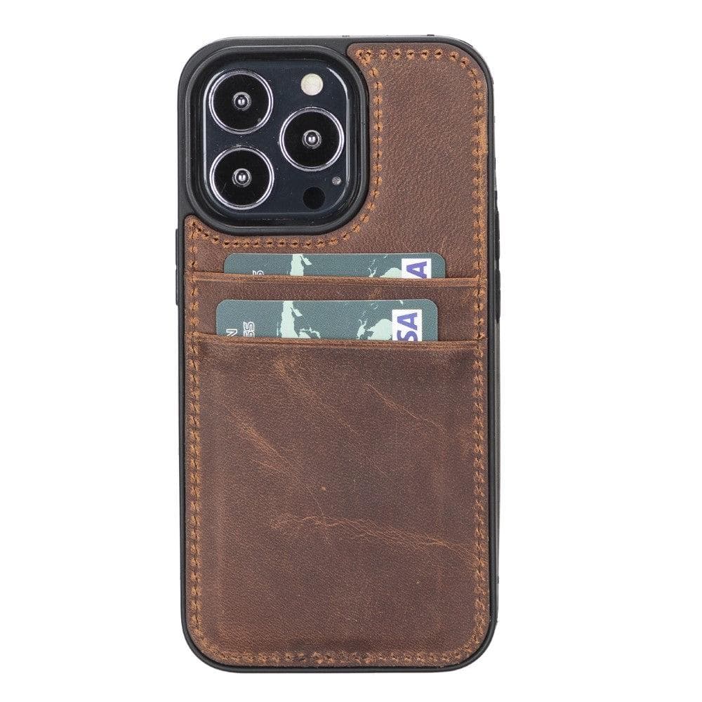 Coque en Cuir Felix avec Porte-cartes pour iPhone 13 Pro Max (6.7")