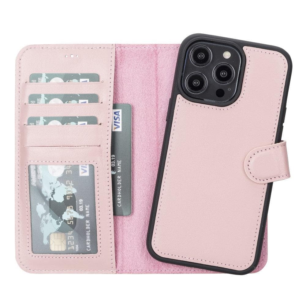 Caen iPhone 14 Pro Max(6.7") Leather Wallet Case