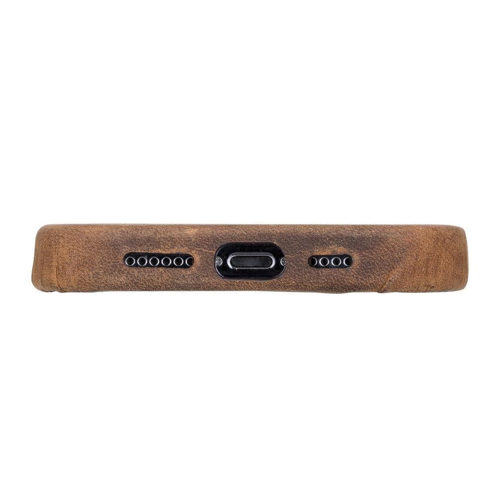 Wooden handle with control buttons on a white background