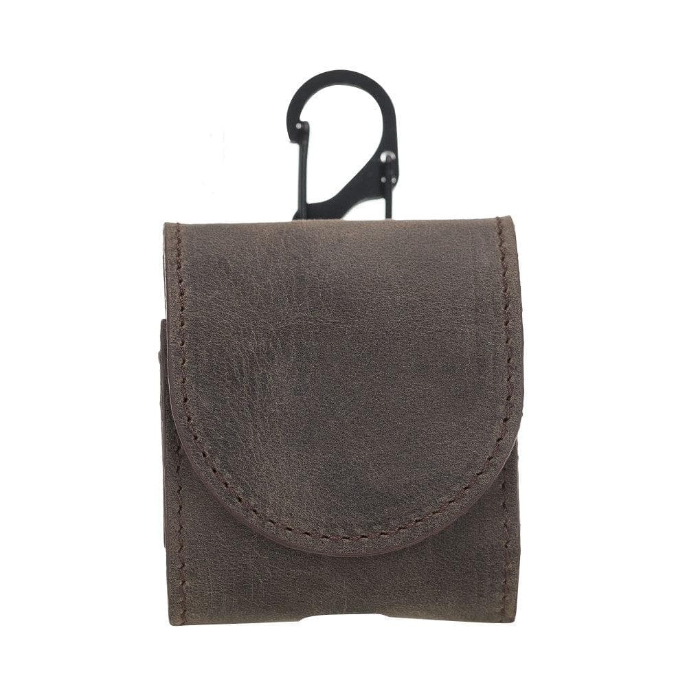 Mai Magnet Leather AirPods Case with Hook (1st and 2nd Generation)