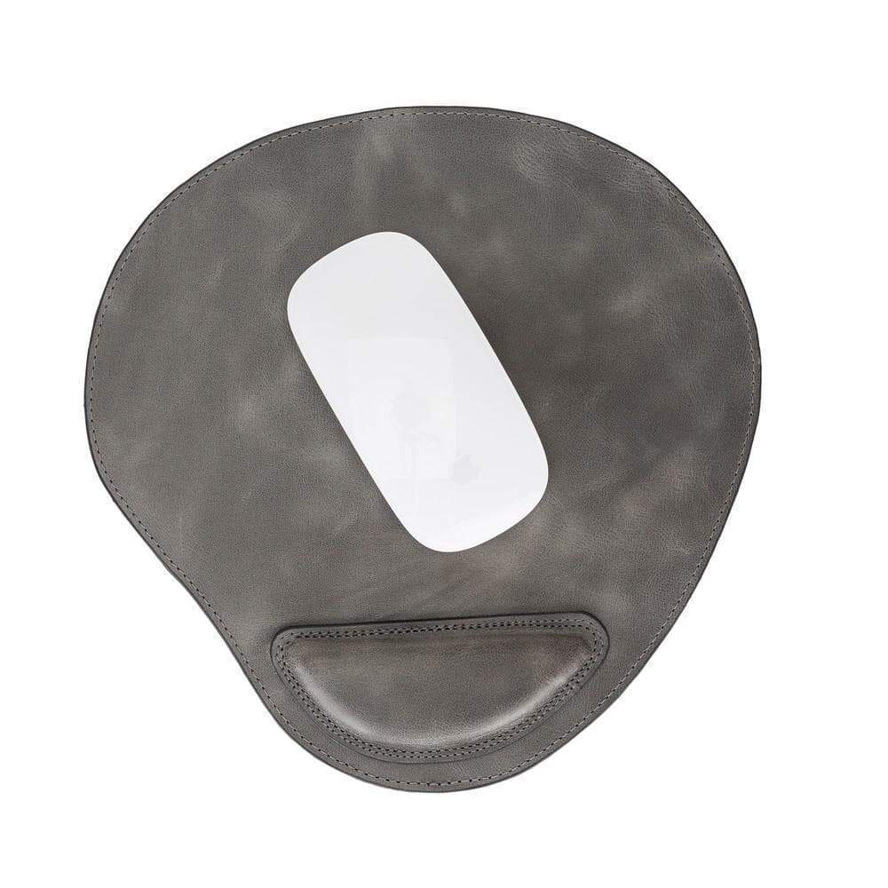 Tapis de souris en cuir rembourré