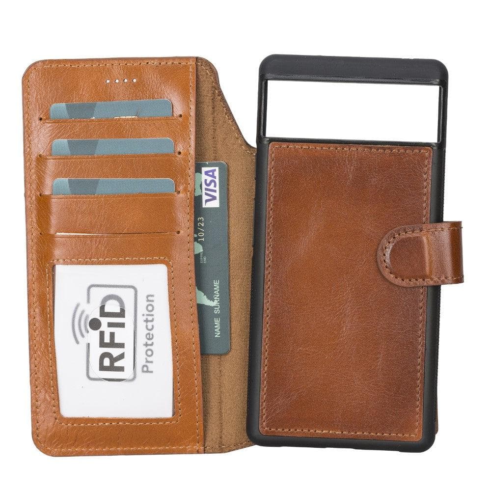Cannes Google Pixel 6 Leather Wallet Case