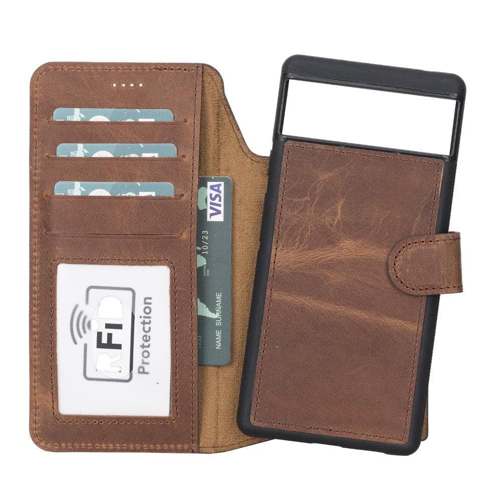 Cannes Google Pixel 6 Leather Wallet Case