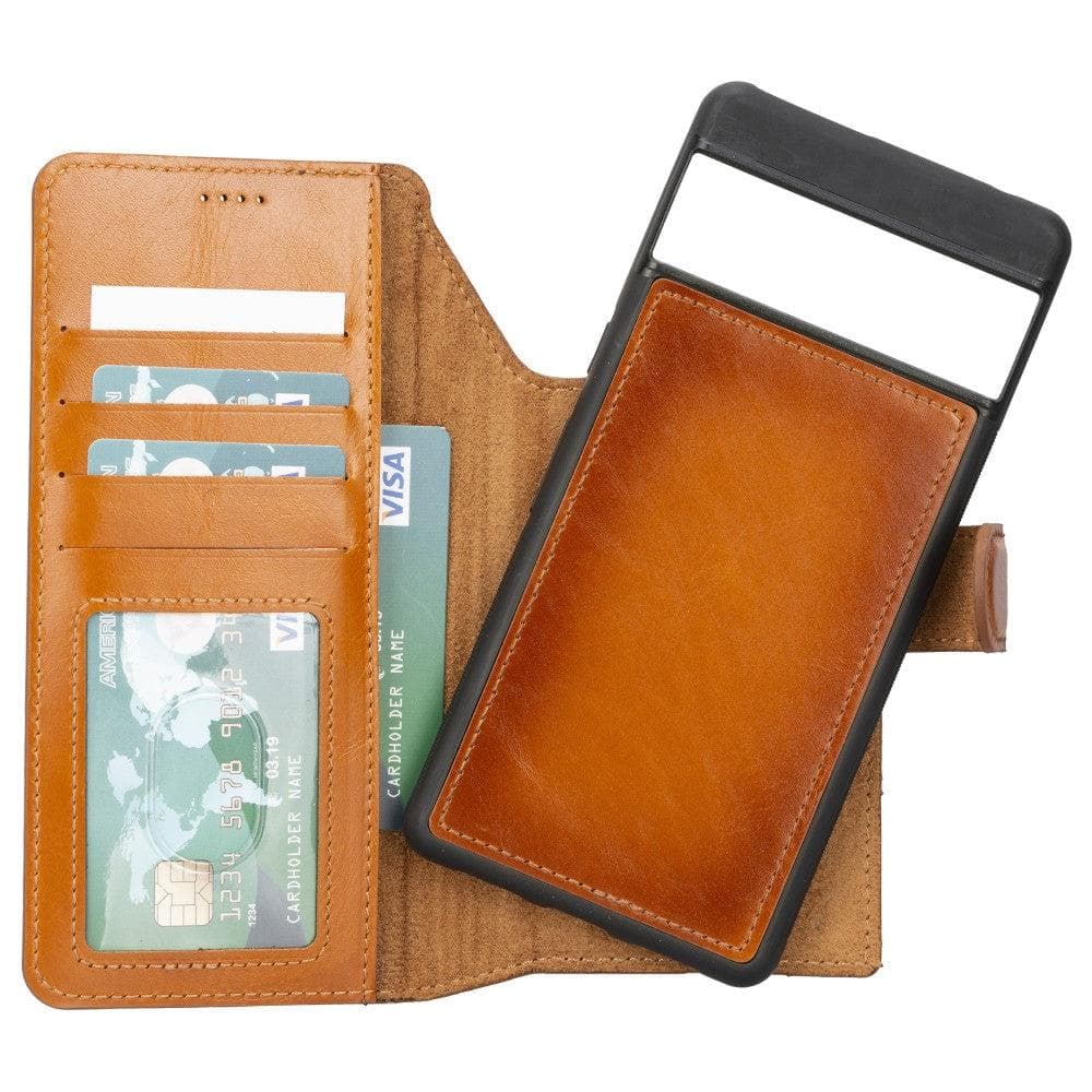 Cannes Google Pixel 7 Pro Leather Wallet Case