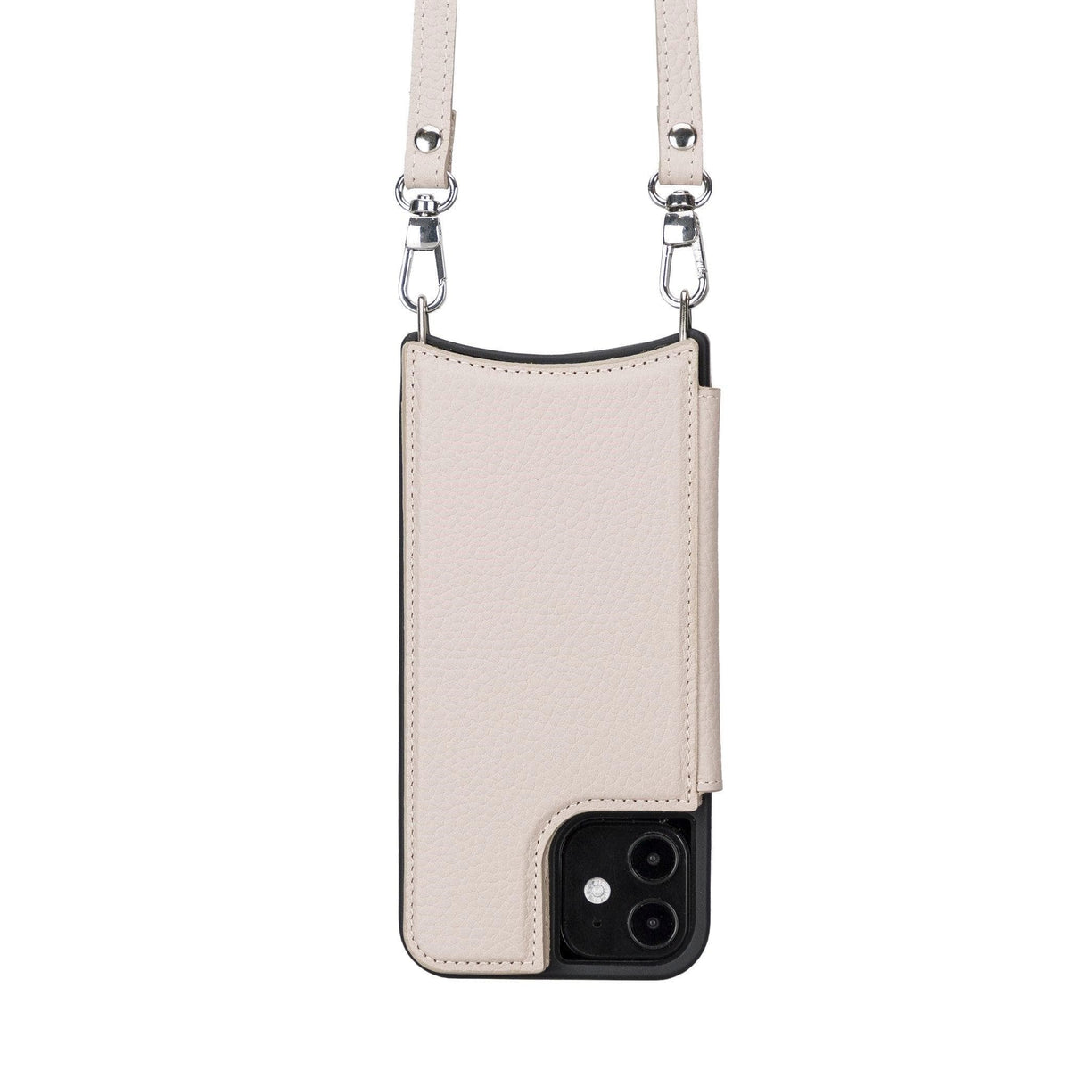 Phone case with a strap on a white background