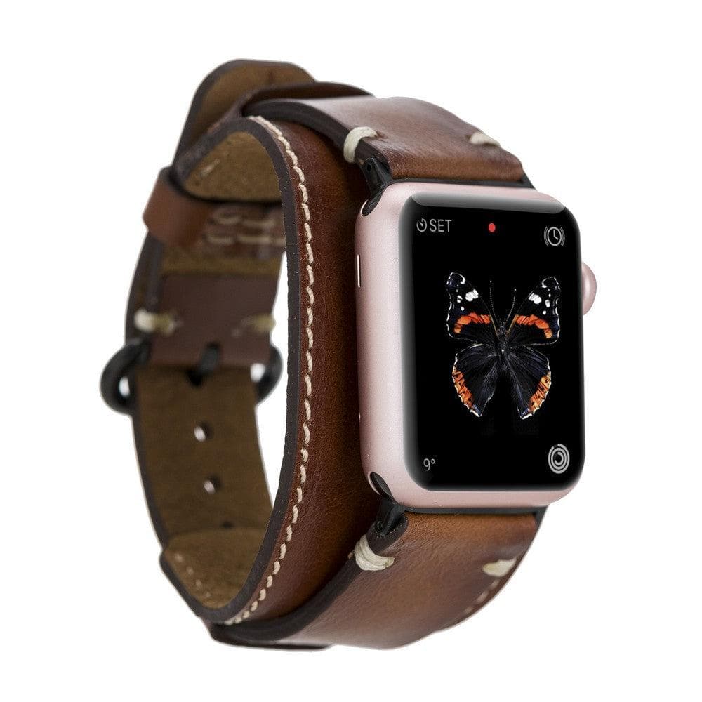 Pulsar Cuff Genuine Leather Apple Watch Band