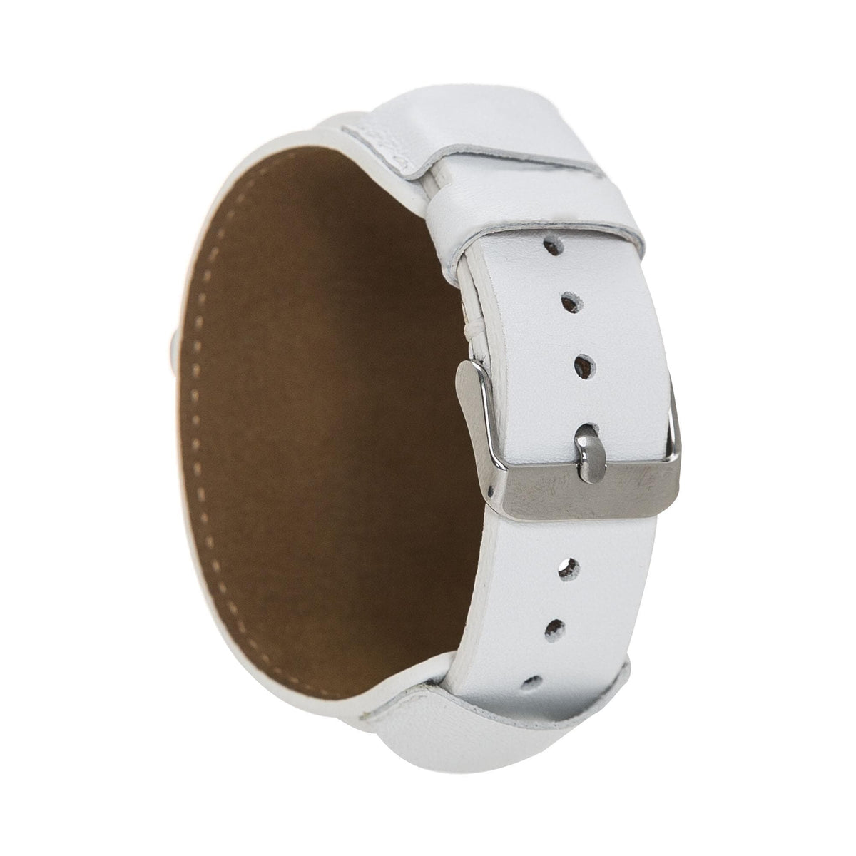 Pulsar Cuff genuine leather Apple Watch band with stainless steel hardware – compatible with Series 1 to Ultra 2