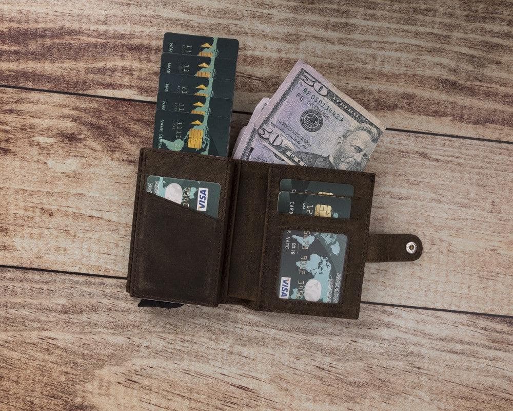 Palermo Leather Mechanical Card Holder