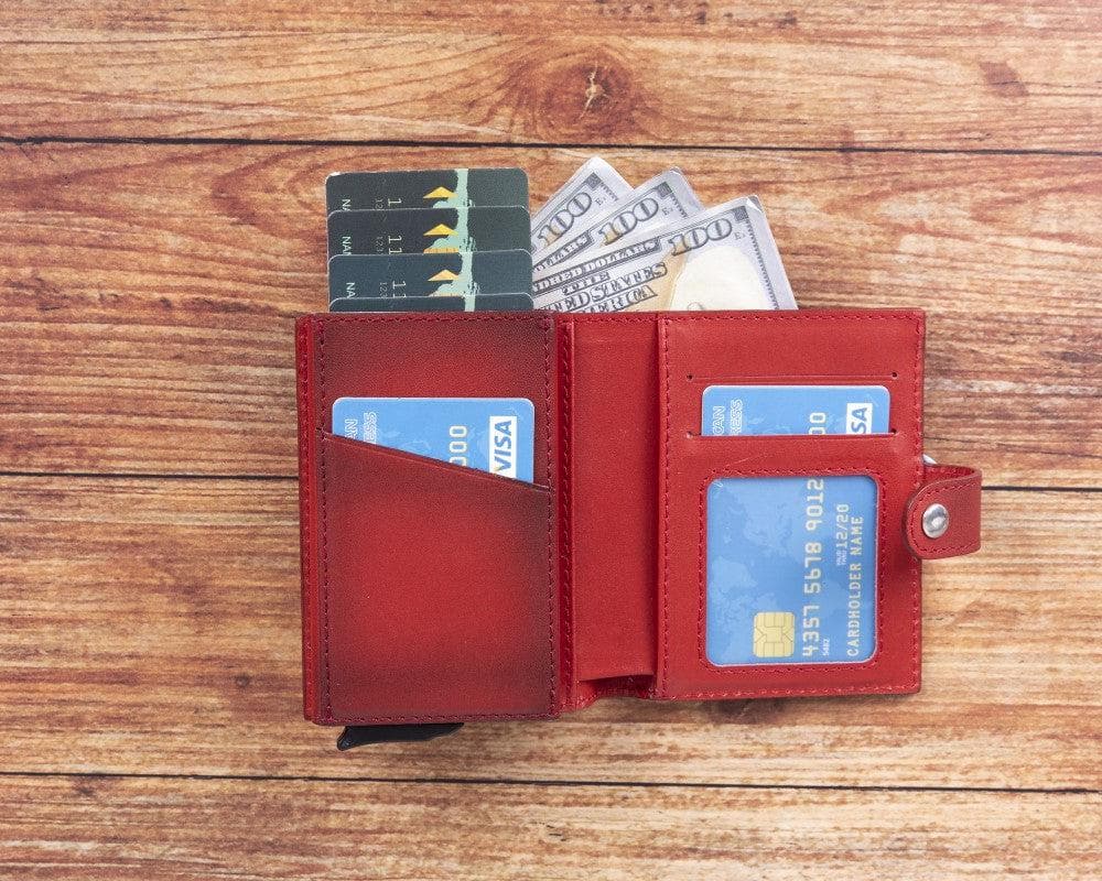 Palermo Leather Mechanical Card Holder