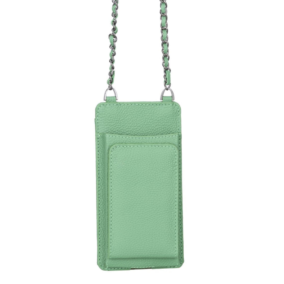 Reina Leder Schultertasche für Damen und Herren, bis 6.9"