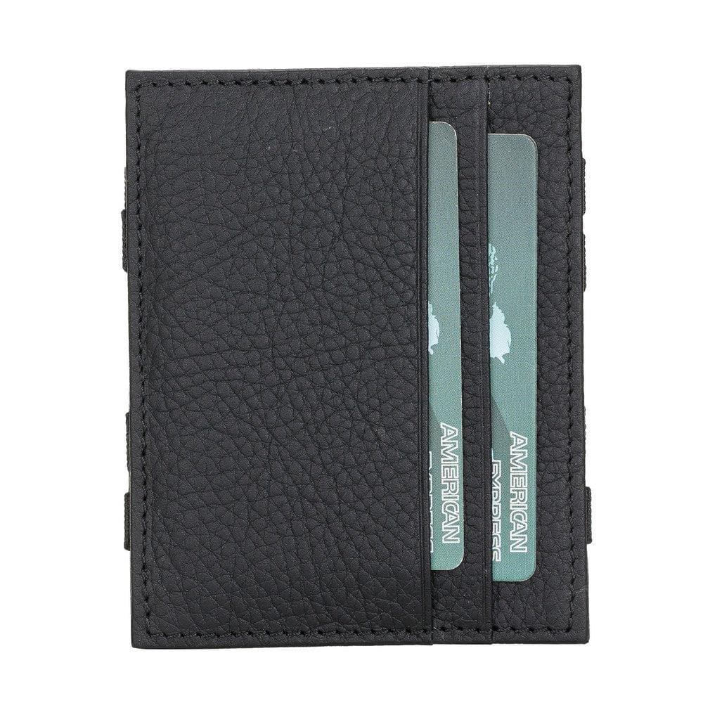 Durable handmade leather wallet with card slots