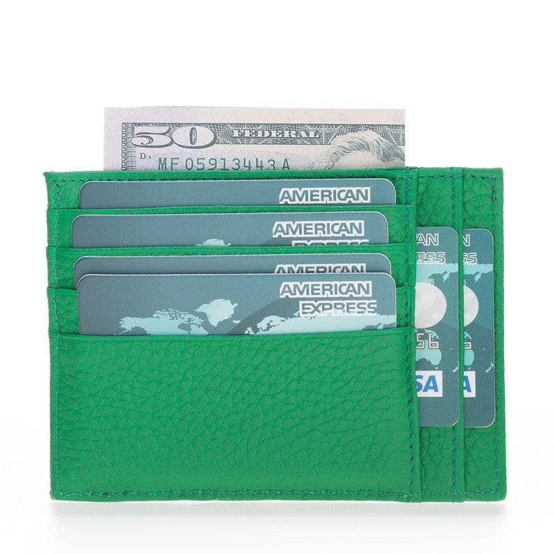 Leather Zip Card Holder