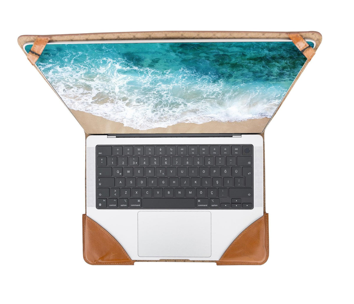 Chester Leather Sleeve for MacBook and Laptops 13.3" to 16.2"