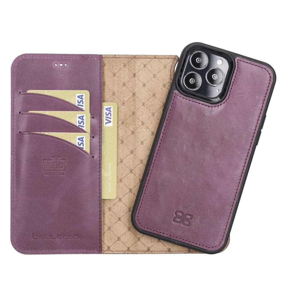 Monaco iPhone 13 Series Leather Wallet Case