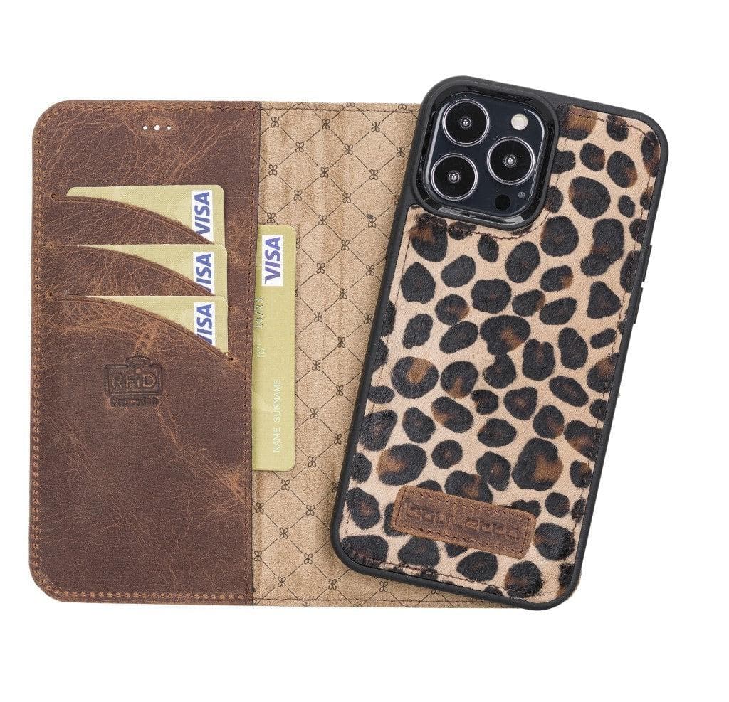 Monaco iPhone 13 Series Leather Wallet Case