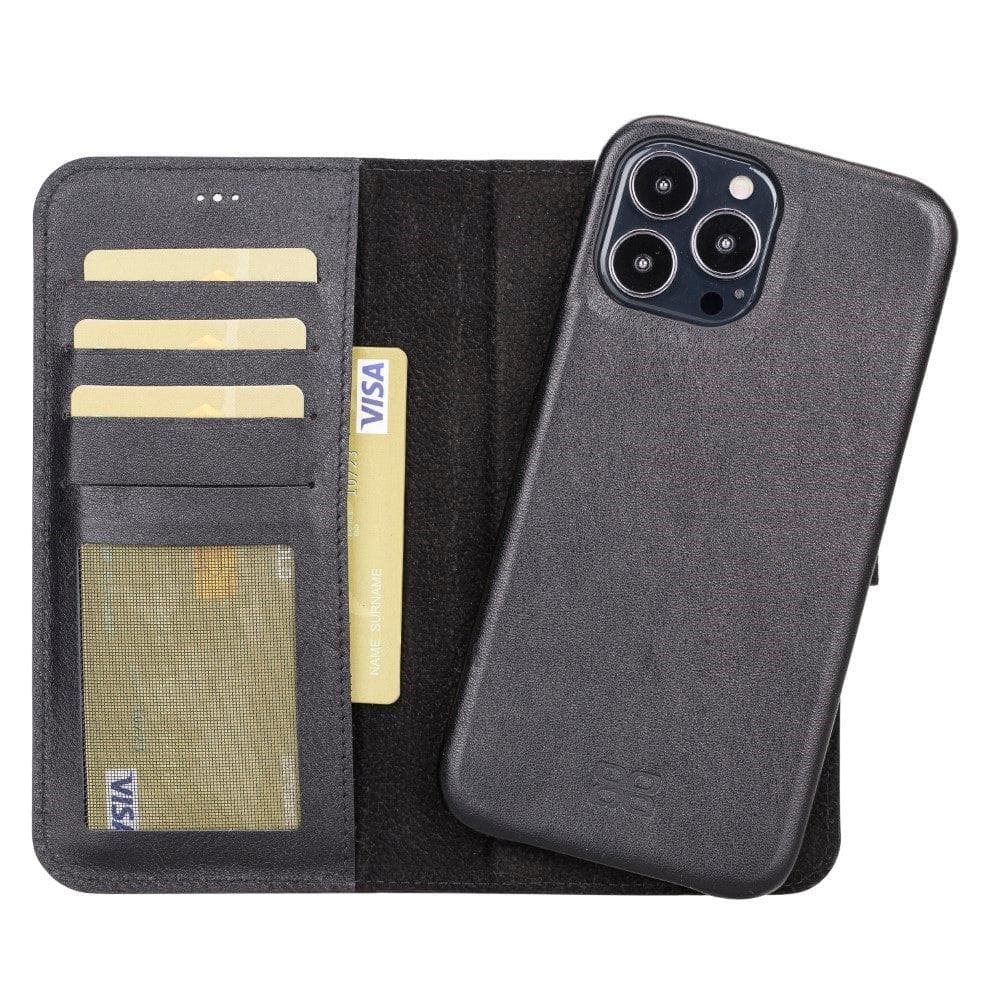 Tours iPhone 13 Series F360 Leather Wallet Case