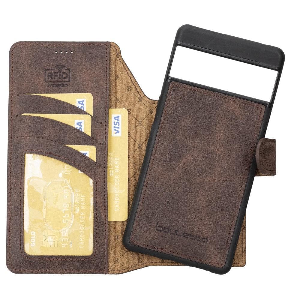 Monaco Google Pixel 7 Leather Wallet Case