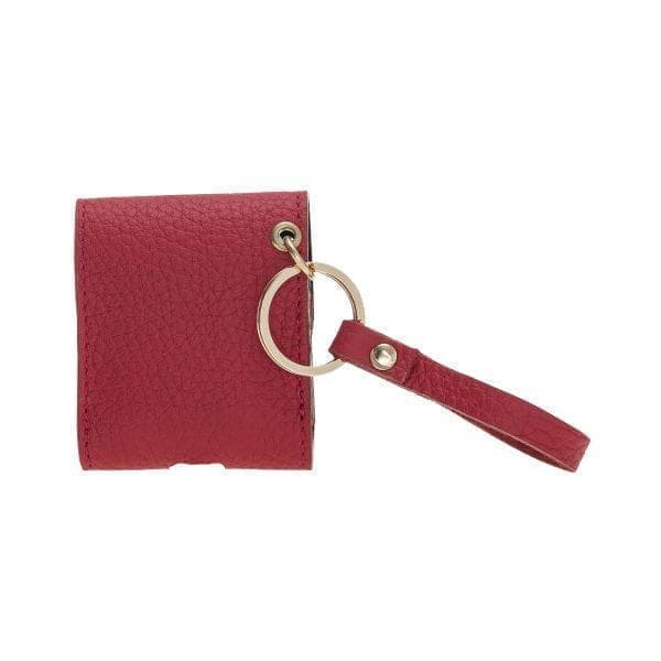 Mai Genuine Leather Snap  Case for Apple AirPods (1st and 2nd Generation)