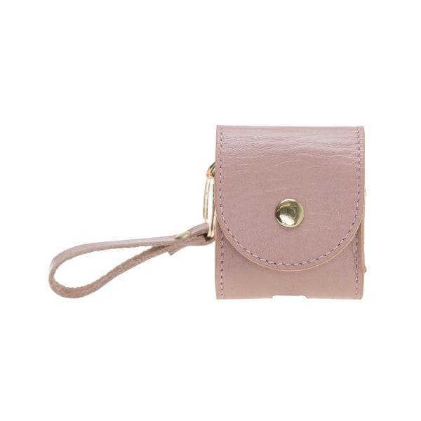 Mai Genuine Leather Snap  Case for Apple AirPods (1st and 2nd Generation)