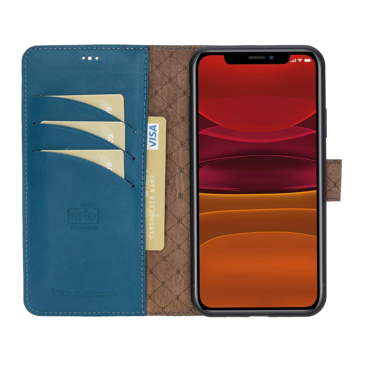 Monaco iPhone 11 Series Leather Wallet Case