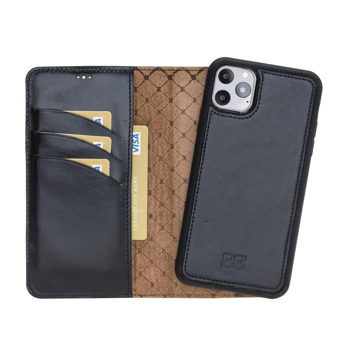 Monaco iPhone 11 Series Leather Wallet Case