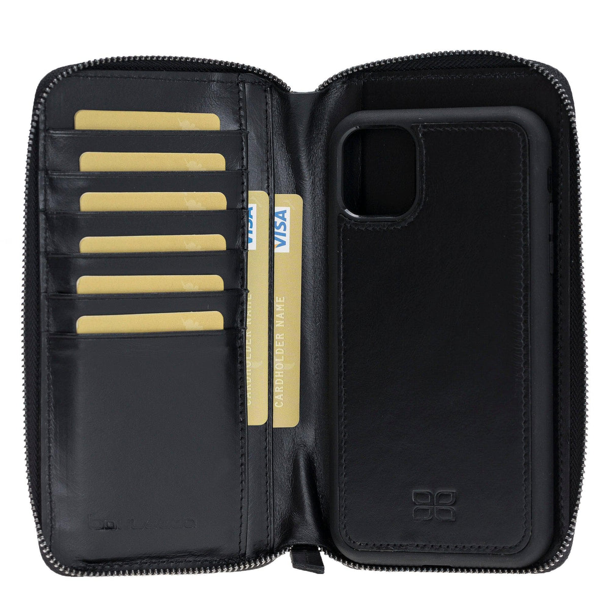 Lyon iPhone 11 Series Leather Pouch Wallet Case