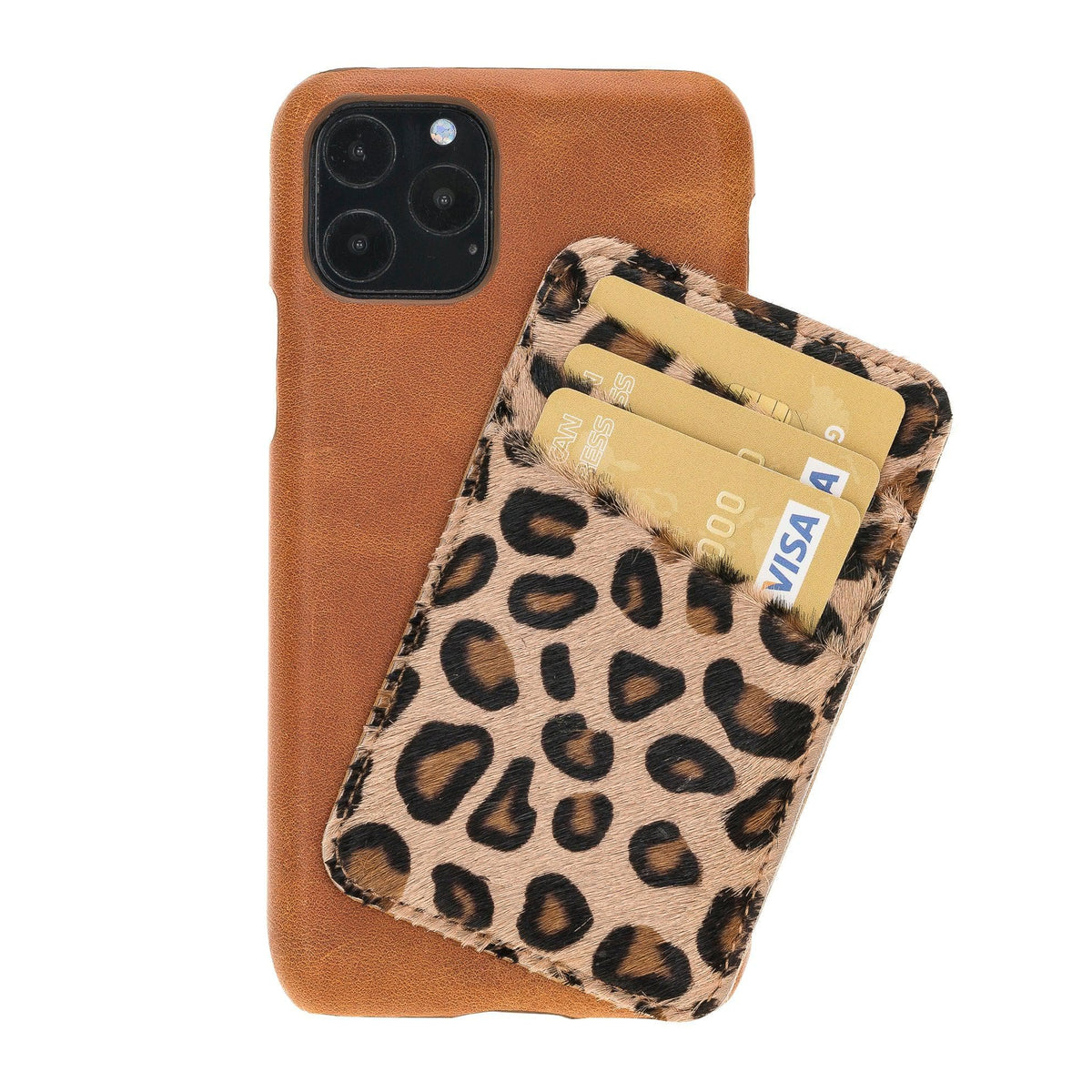 Ultimate Jacket iPhone 11 Series Leather Case with Detachable Card Holder