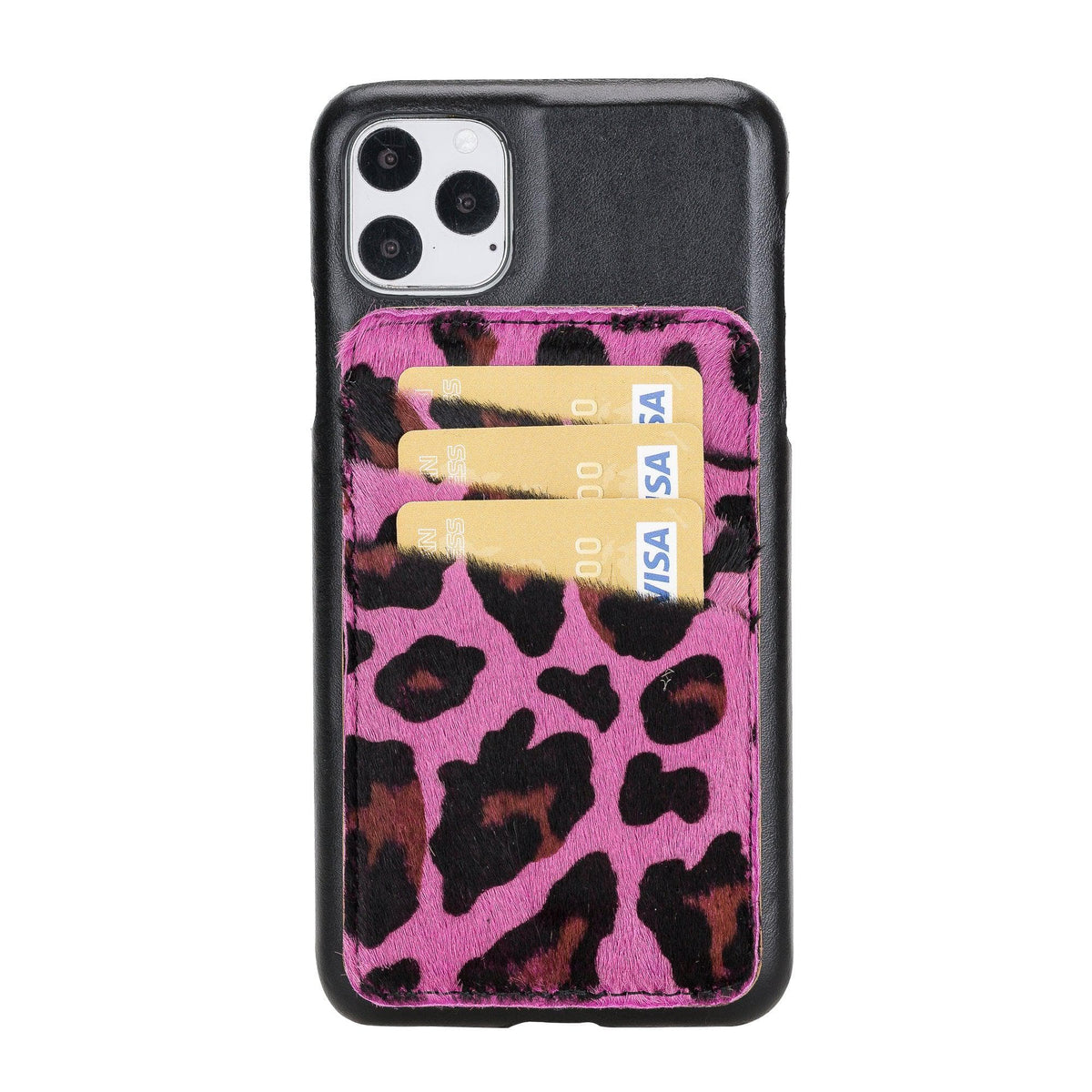 Ultimate Jacket iPhone 11 Series Leather Case with Detachable Card Holder