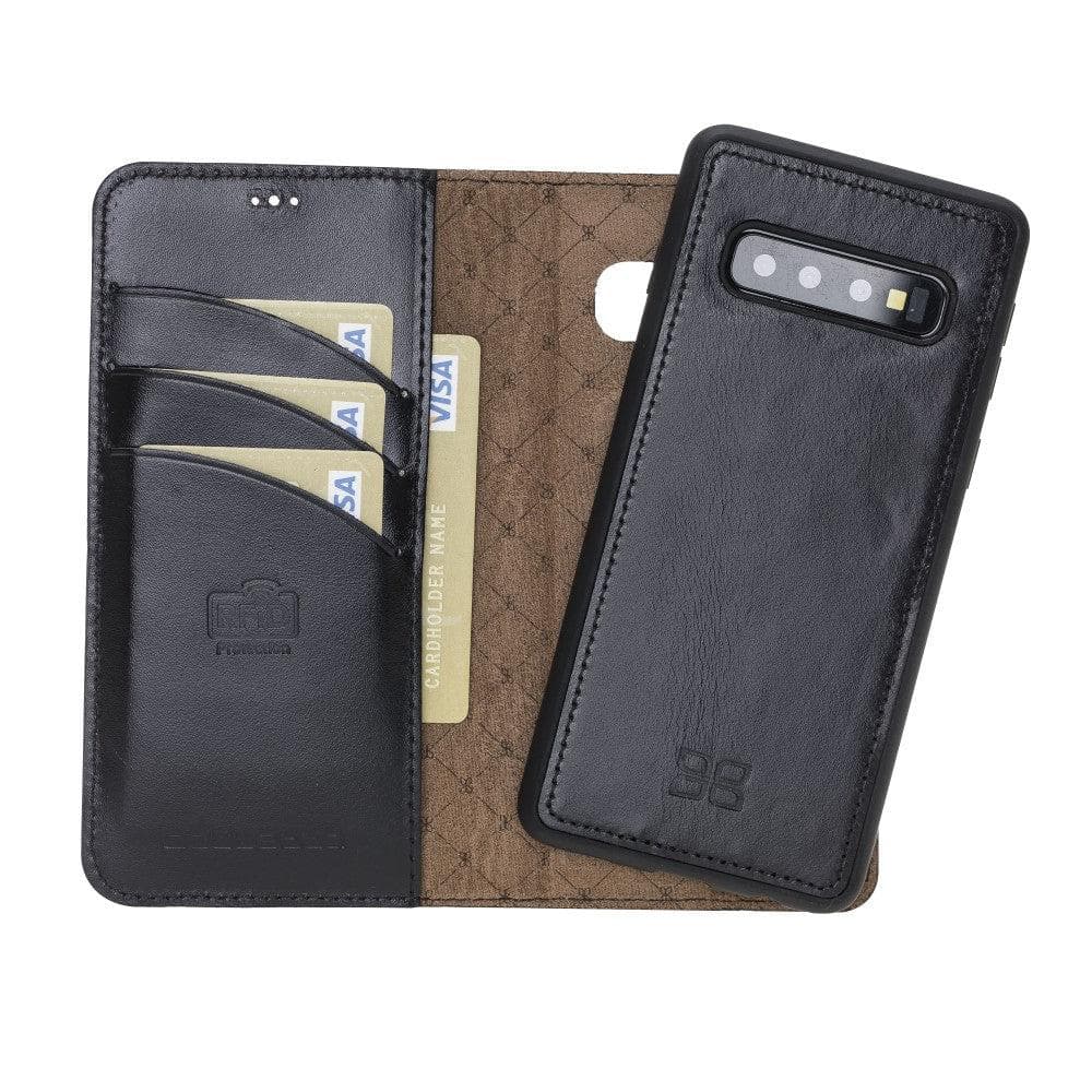 Monaco Samsung Galaxy S10 Series Leather Wallet Case