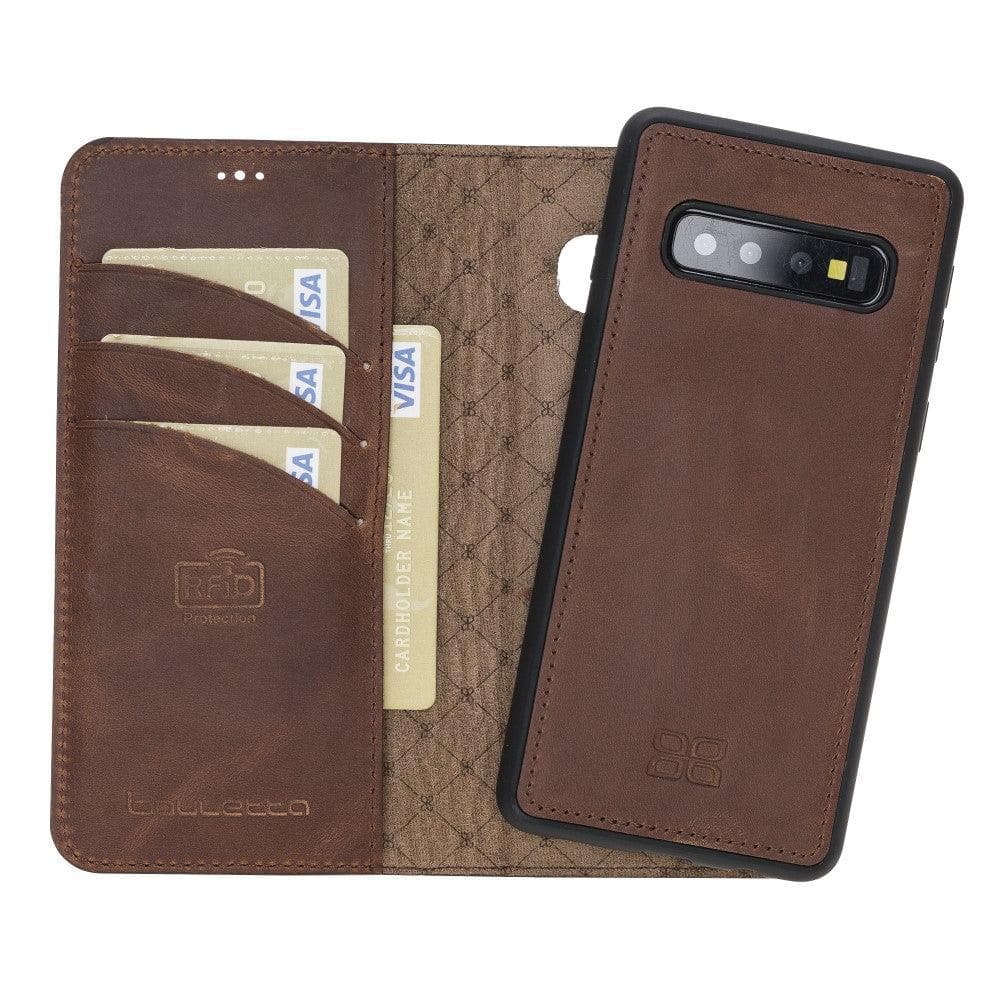 Monaco Samsung Galaxy S10 Series Leather Wallet Case