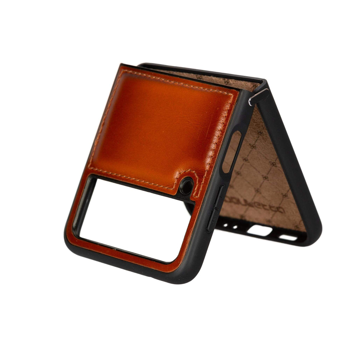 Louve Samsung Galaxy Z Flip 4 Leather Back Cover Case