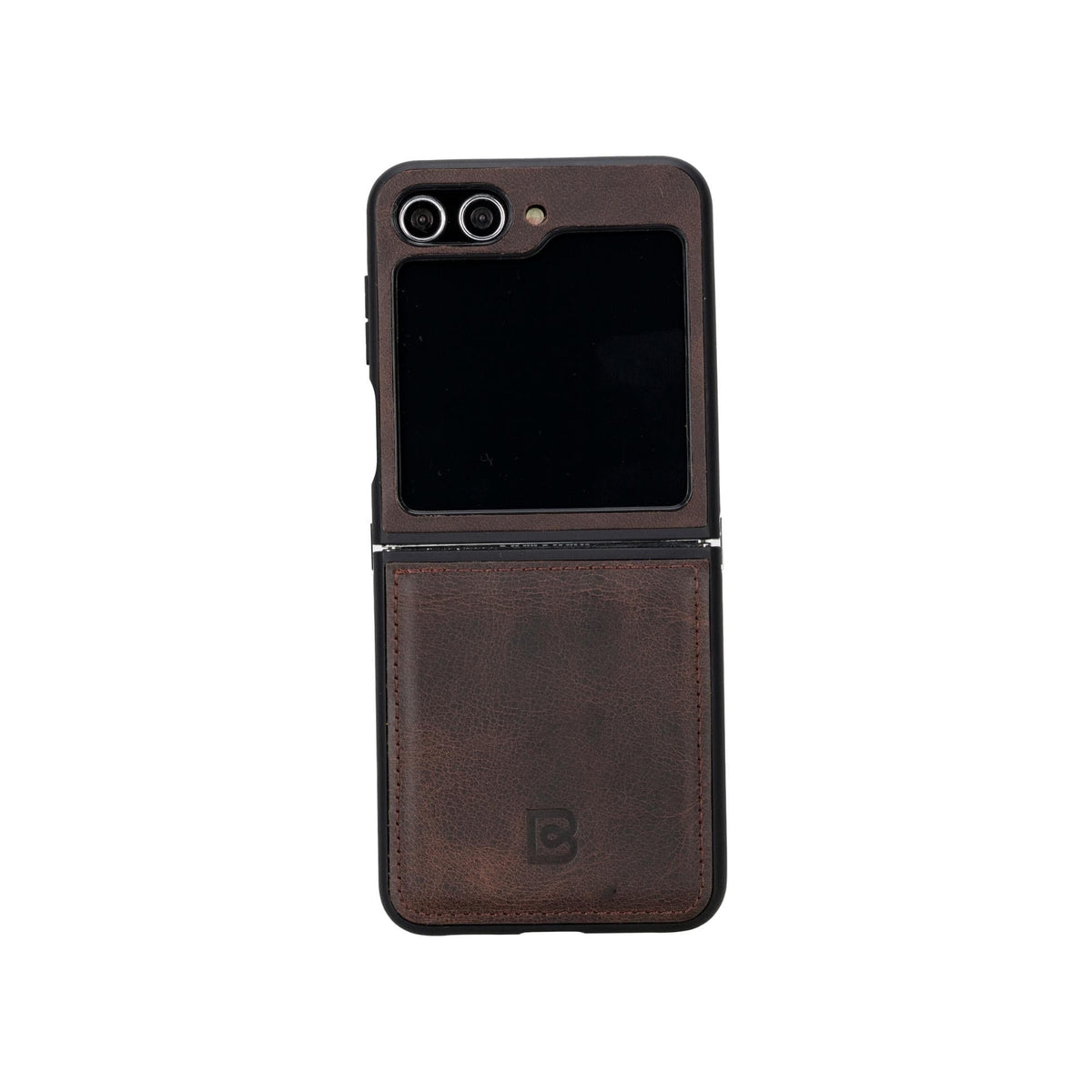 Louve Samsung Galaxy Z Flip 5 Leather Back Cover Case