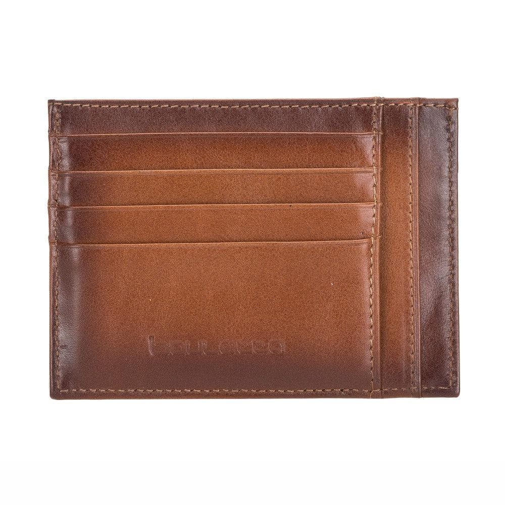 Zip Genuine Leather Card Holder